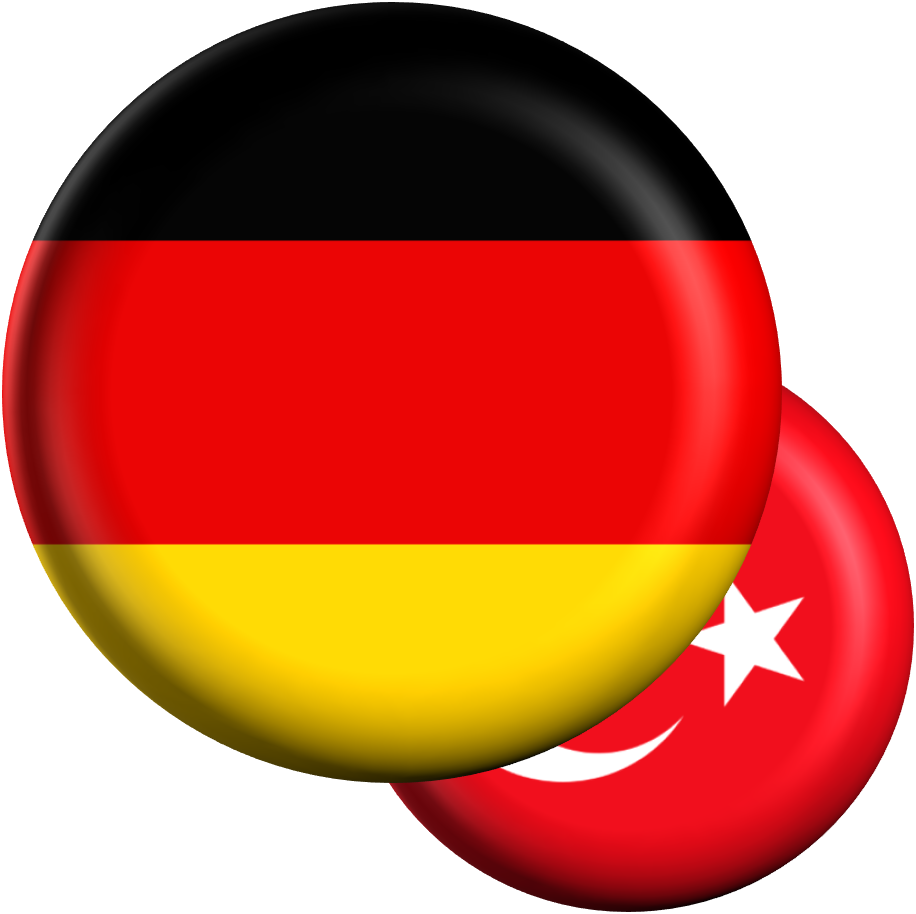 German / Turkish Flags